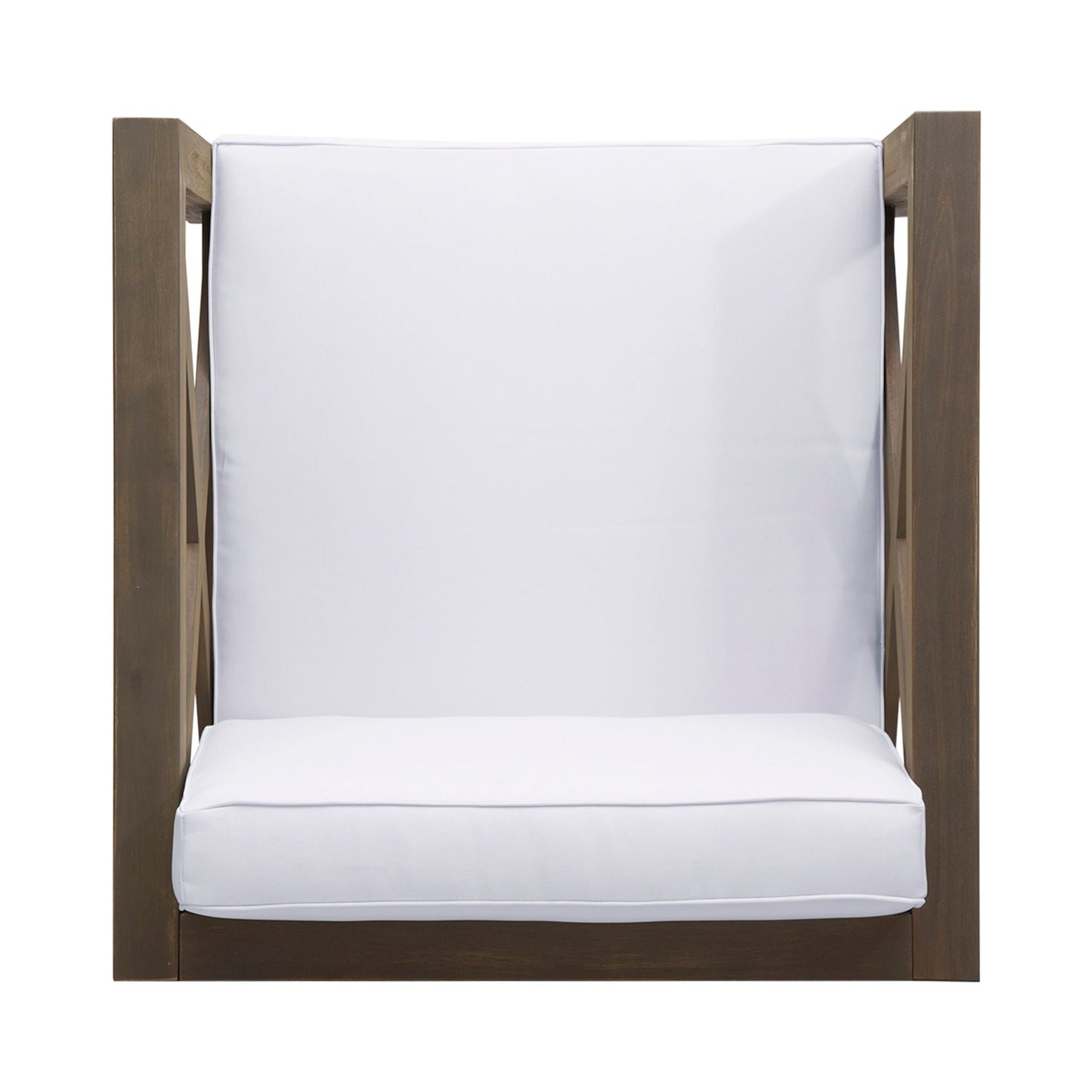 Brava Mid-Century Modern Club Chair with Water Resistant Cushions