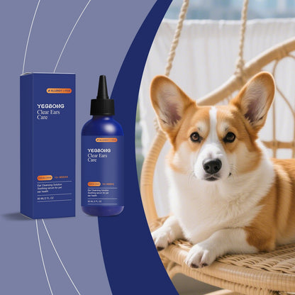 Yegbong Dog Ear Cleaner Contains Mint  For Gentle, Odor-Free Daily Care