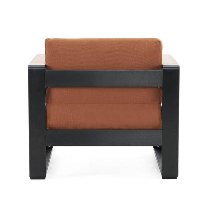 Giovanna Club Chair Set With Aluminum Frame