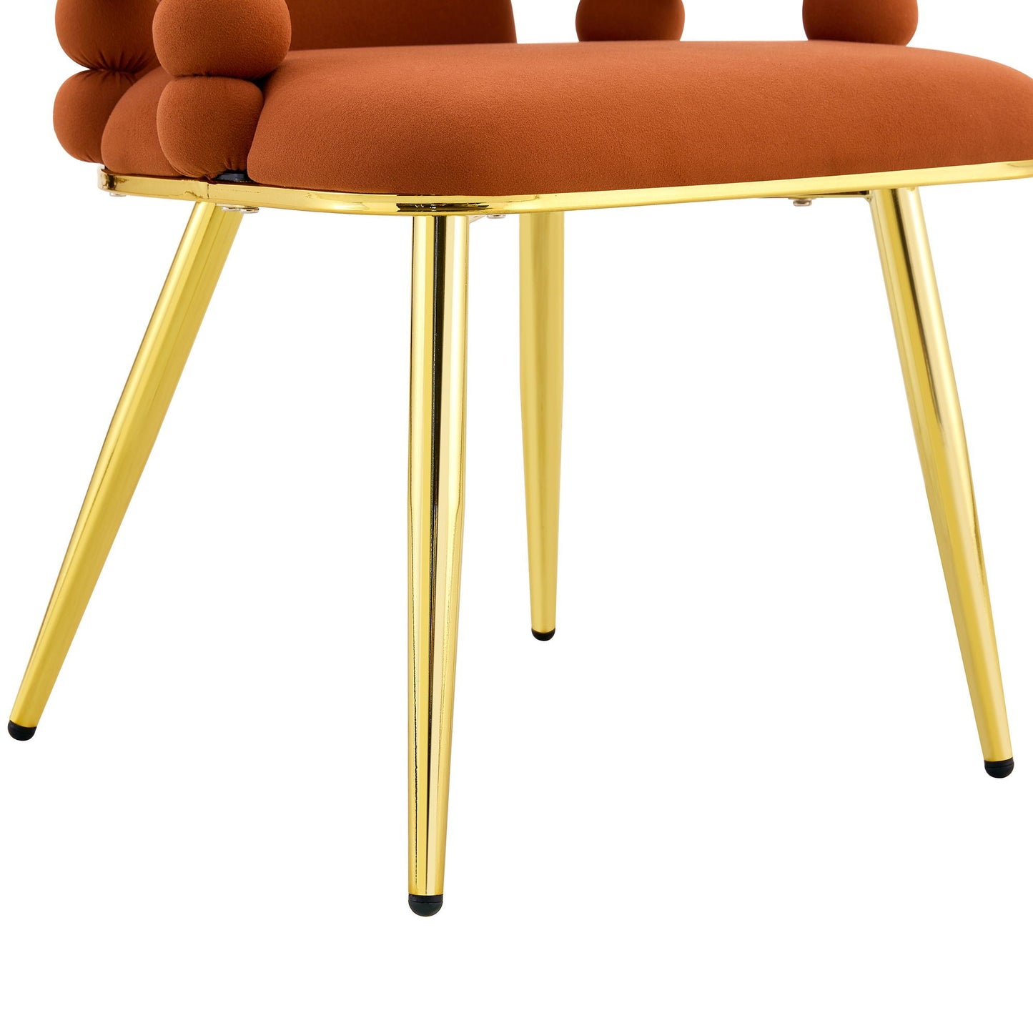 Puffy Bubble, Ball Chain Chair With Armrests For Dining Room (Set of 2)