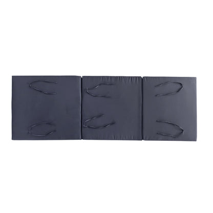Gray Broadway Ian Chaise Lounge Cushion (Triple Folds)