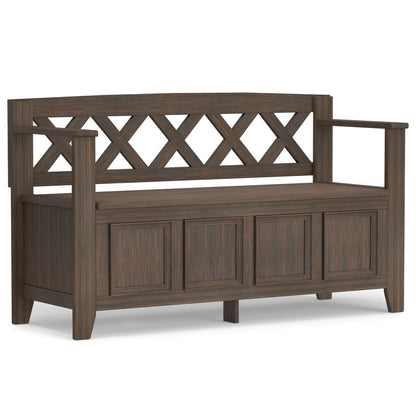 Amherst - Handcrafted Entryway Storage Bench