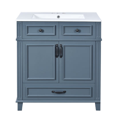 Bathroom Vanity With Sink And Storage Cabinet