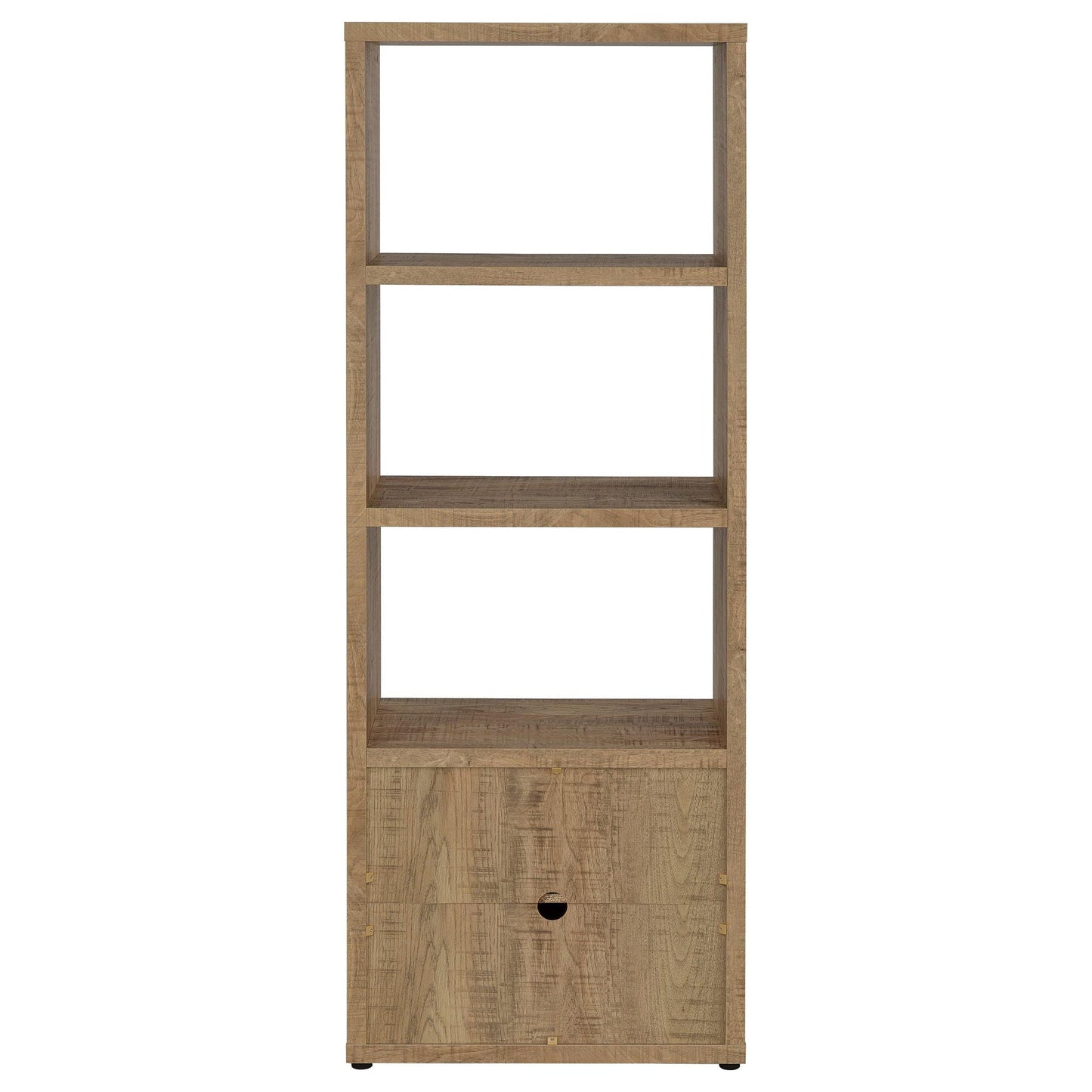 Noriega - 3 Piece TV Entertainment Center, Open & Concealed Storage - Wood