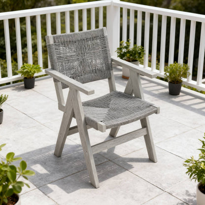 2 Piece HIPS All-Season Dining Chair Suitable For Garden Dinners & Versatile Outdoor Eating Spaces