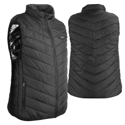 Heated Vest Electric USB Jacket Men Women Heating Coat Thermal Body Warmer Wear with 3 Temperature Levels