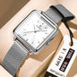 Womens Quartz Square Watch