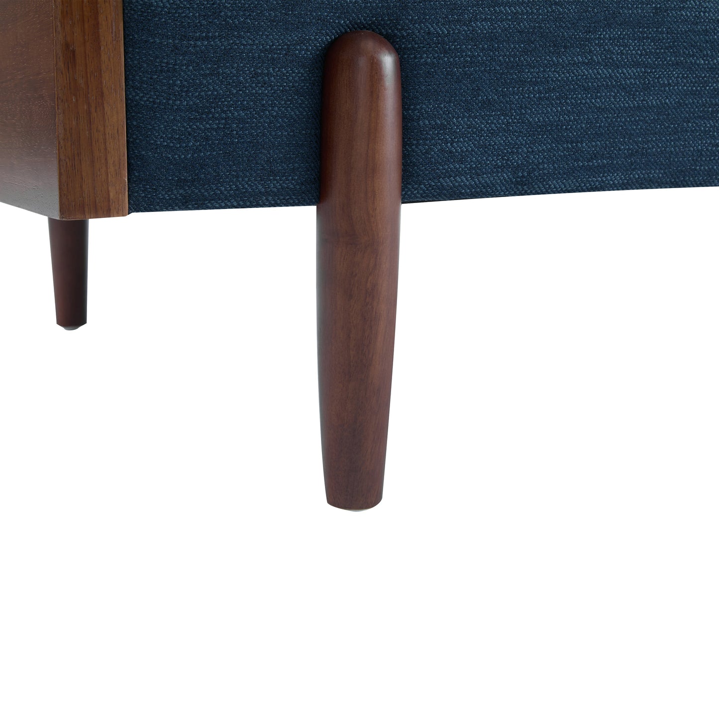 Mid-Century Modern Sofa - Navy