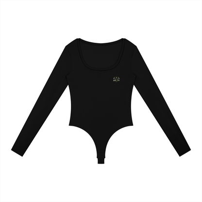 Loki & Ivy Women's Tight Long Sleeve Yoga Bodysuit