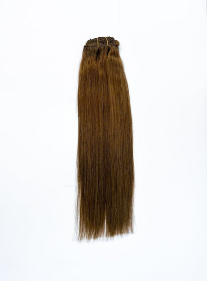 VIP Clip Extensions / Silky Straight 18" (140 g) - ClipeX System