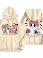 Halloween Graphic Long Sleeve Hoodie