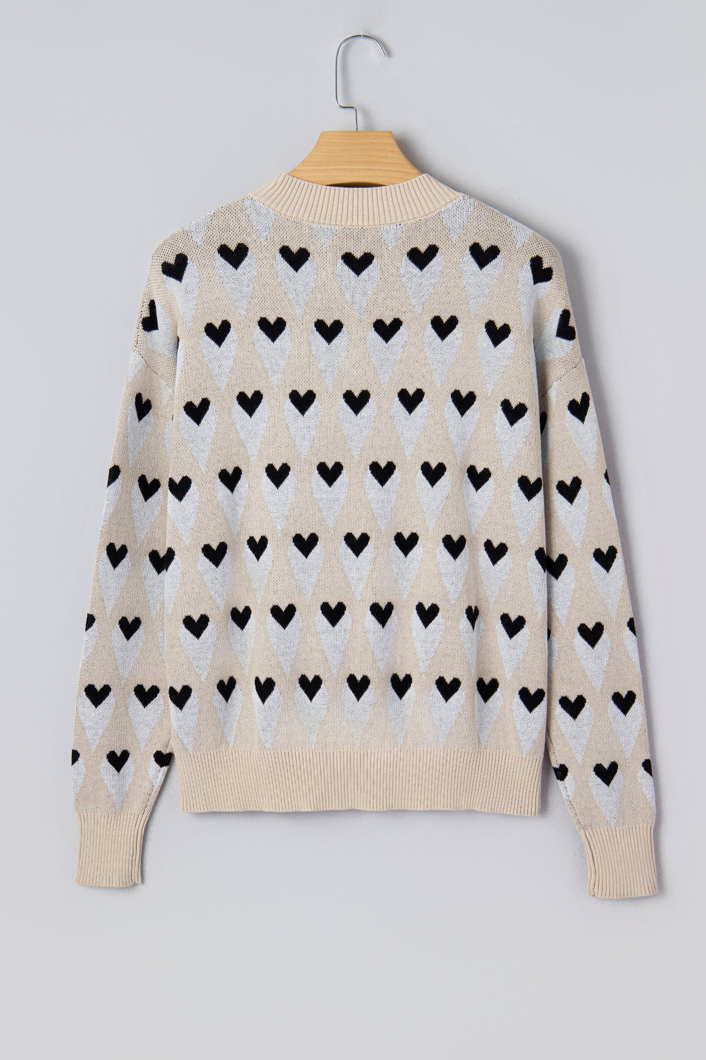 Aspyn Ribbed Trim Loose Sweater