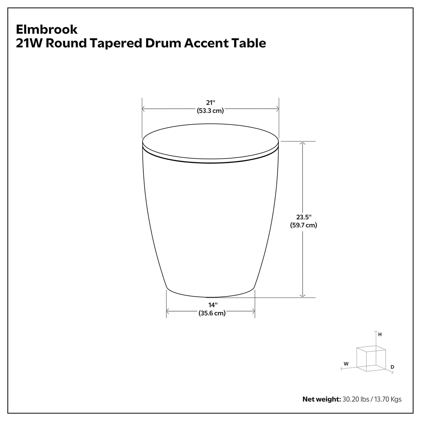 Elmbrook - Side Table