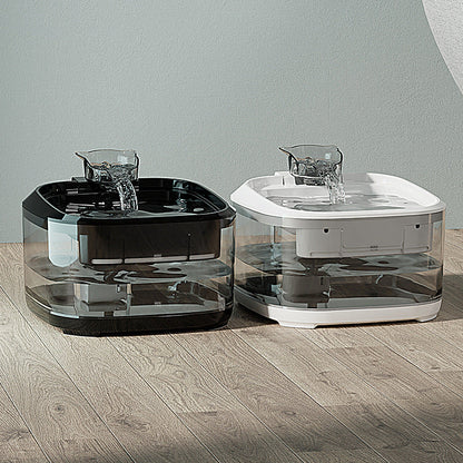 Smart Automatic Circulating Filtration Pet Water Fountain With A Large Capacity