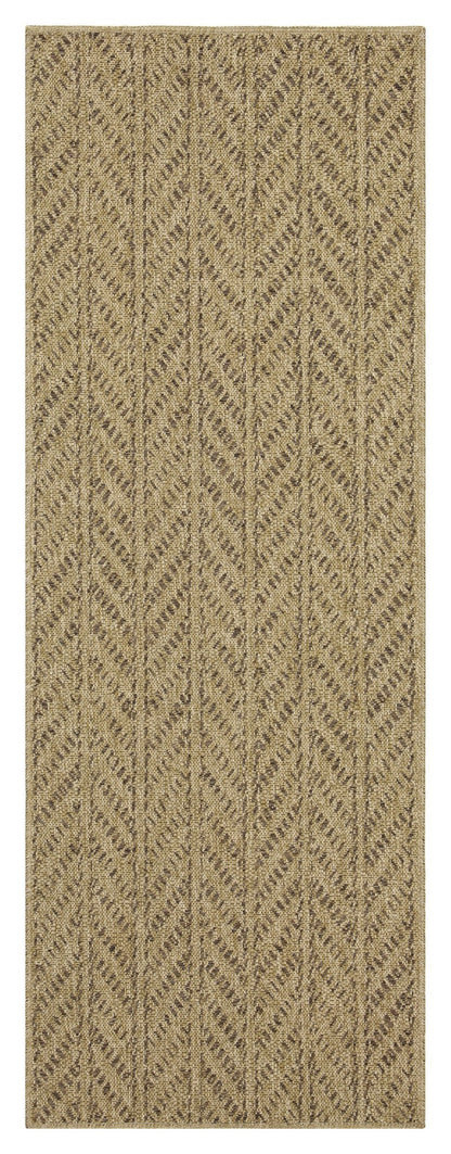 Earth GC_NTL1013 Jute/Mocha Indoor/Outdoor Area Rug