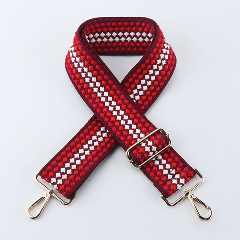 Double-sided Polka-dot Jacquard Bag Accessory