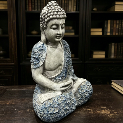 16'' Weatherproof Resin Buddha Garden Statue