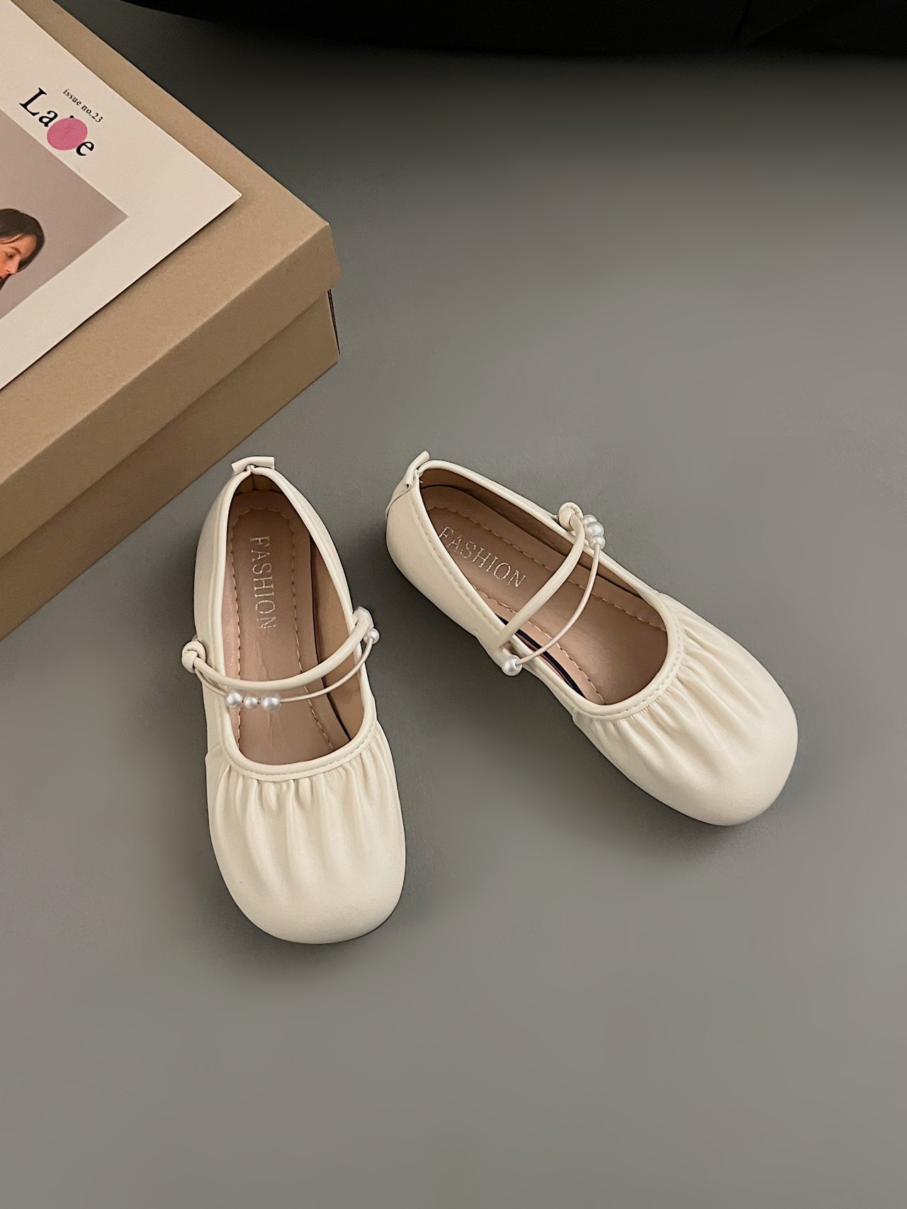 2026 Fall New Silver Mary Jane Loafers, French Gentle Shallow Vamp Flats Women Dress Shoes For Skirts