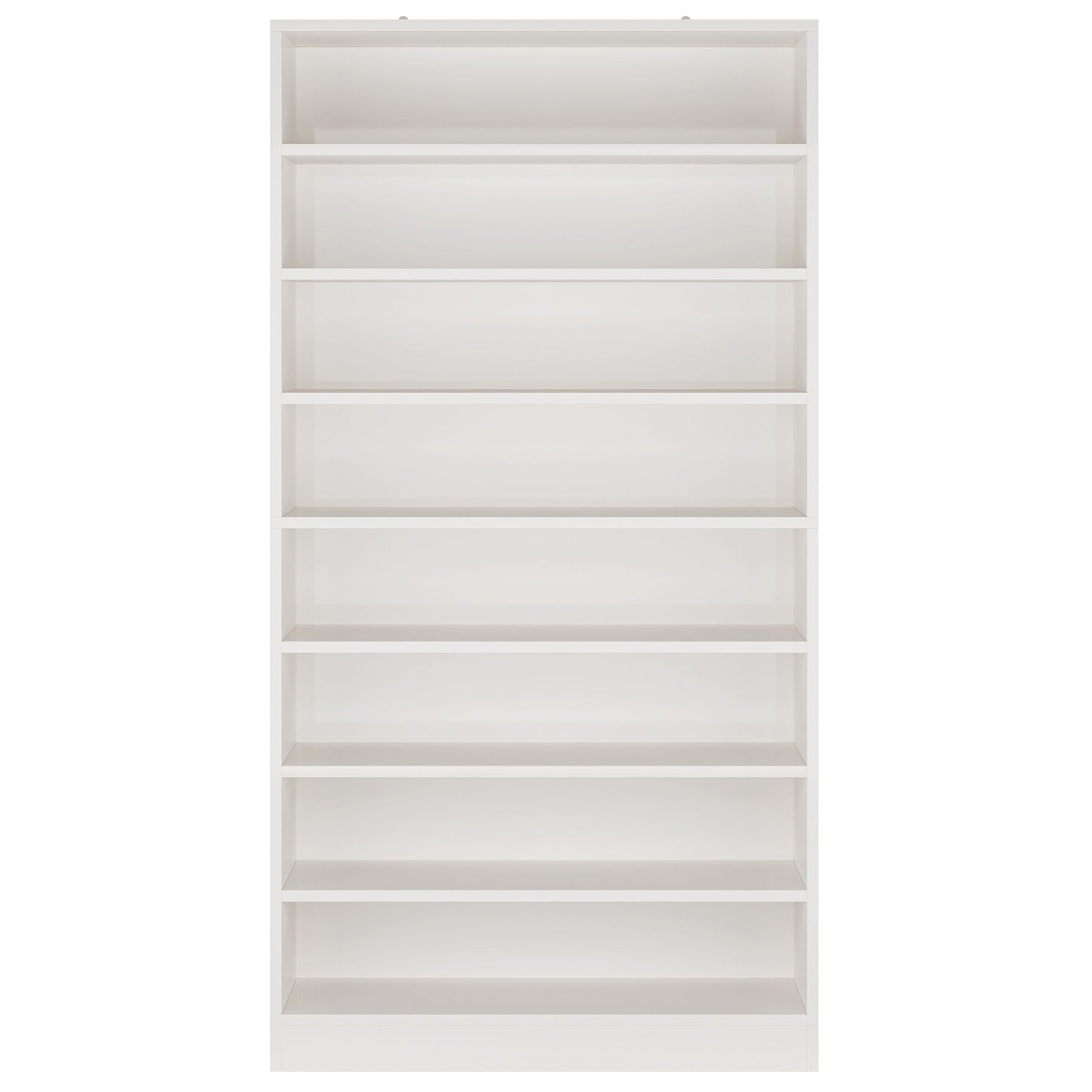 9 Tier Freestanding Shoe Cabinet with Open Design