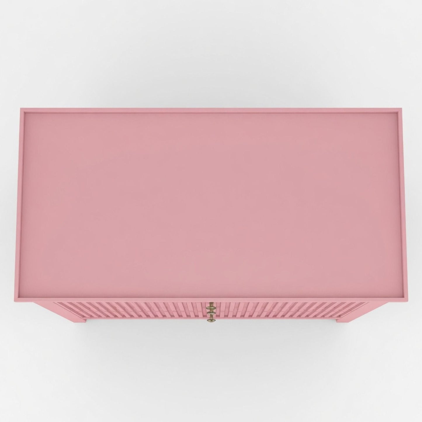 Fluted 3 Drawer Nightstand With Soft Close Slides