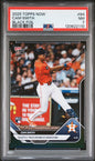 Graded 2025 Topps Now Cam Smith #84 Black Foil /10 Rookie RC Baseball Card PSA 7 Near Mint