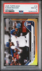 Graded 2025 Topps Now Kumar Rocker #78 Gold Foil /50 Rookie RC Baseball Card PSA 8 Near Mint