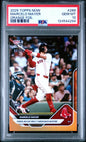 Graded 2025 Topps Now Marcelo Mayer #289 Orange Foil /25 Rookie RC Baseball Card PSA 10 Gem Mint