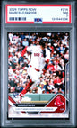 Graded 2025 Topps Now Marcelo Mayer #214 Rookie RC Baseball Card PSA 7 Near Mint
