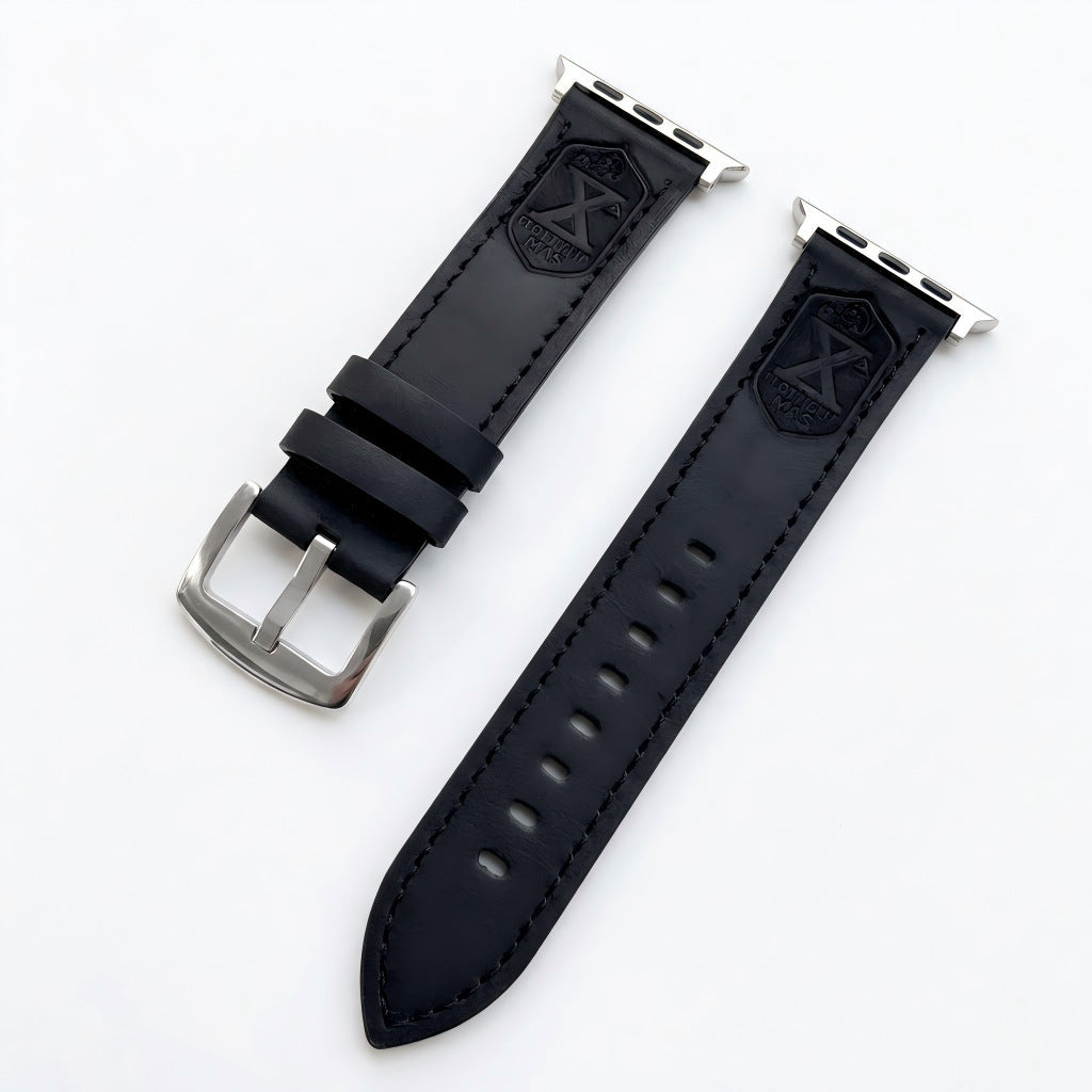 Vintage Crazy Horse Leather Watch Strap