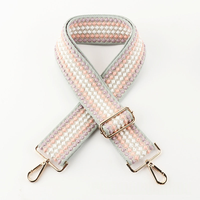 Double-sided Polka-dot Jacquard Bag Accessory