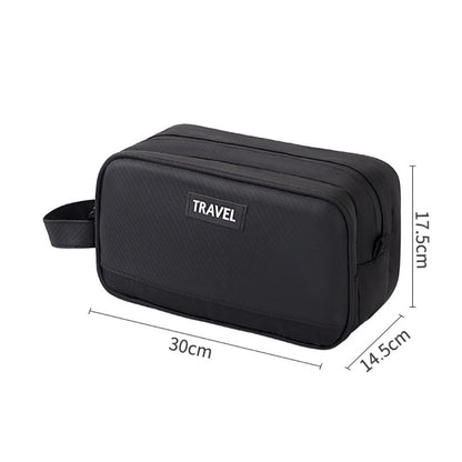Cosmetic bag, business trip toiletries storage bag, three-layer dry and wet separation men's toilet bag, makeup bag organizer,Makeup bag with compartments,