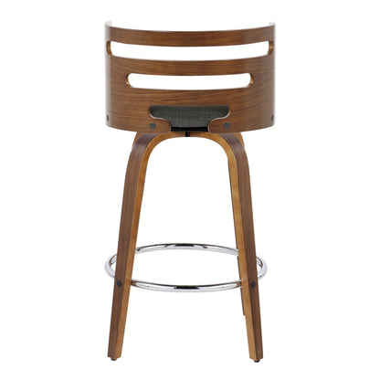 Fixed-Height Counter Stool with Swivel