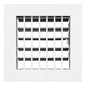 AC Register Vent Cover 6X6 inch - Adjustable Aluminum Grille
