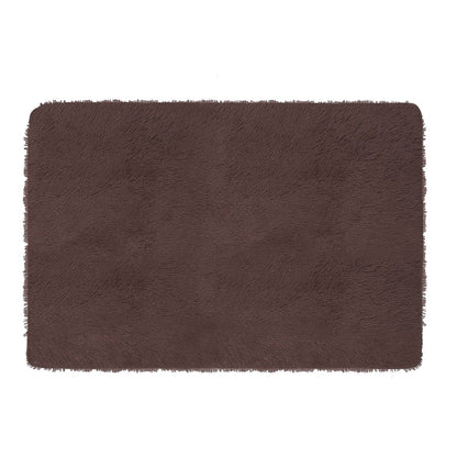 Fluffy Bedroom Rug 4Õ x 2.6Õ Anti-Skid Shaggy Area Rug Decorative Floor Carpet Mat for Nursery Bedroom Living Room
