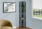 4 Tier Corner Bookshelf Bookcase for Office, Transitional Style