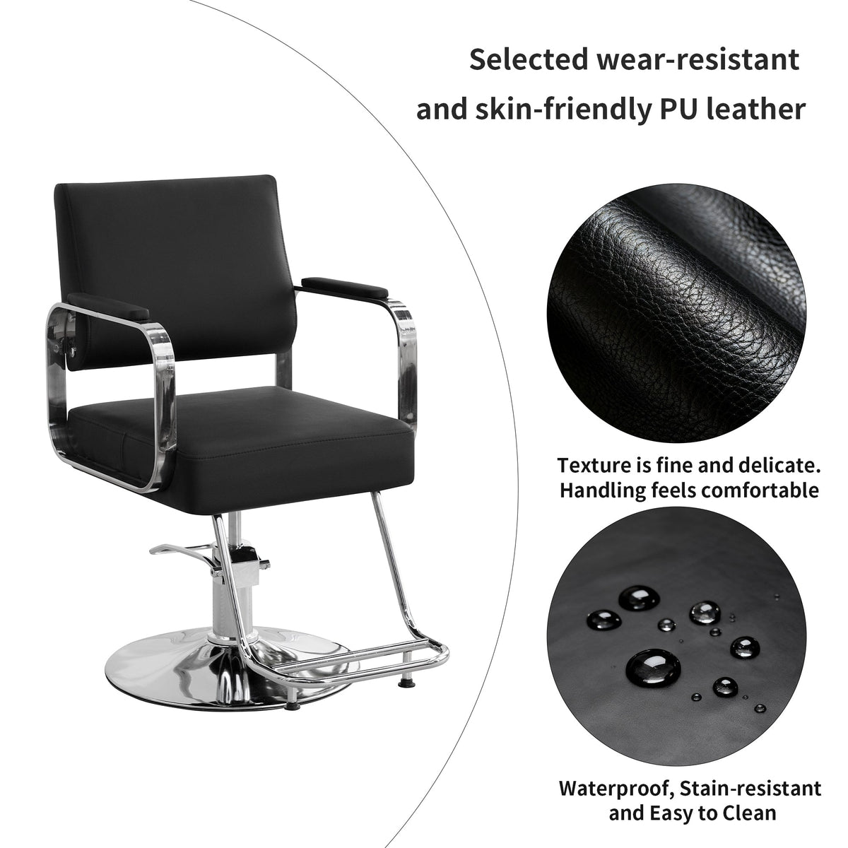Barber Chair Salon Chair for Hair Stylist