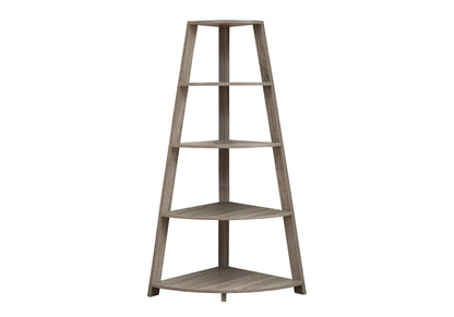 4-Tier Corner Bookshelf, Modern & Contemporary Style