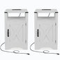 Farmhouse Nightstand, Charging Station & Storage