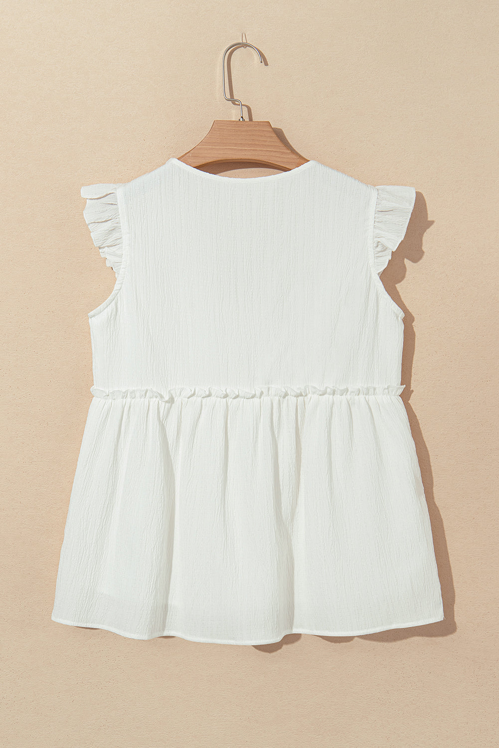 Magdalene Flutter Flowy Top