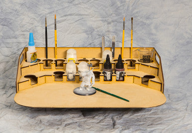 Painting Station Assembled - 34mm for GW, Citadel, Model Master, etc