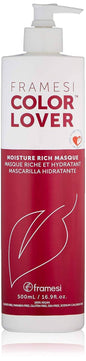Framesi Color Lover Moisture Rich Masque, Sulfate Free Hair Mask for Color Treated Hair