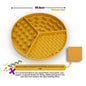 Dog Slow Feeder Bowl Silicone Lick Mat Toy