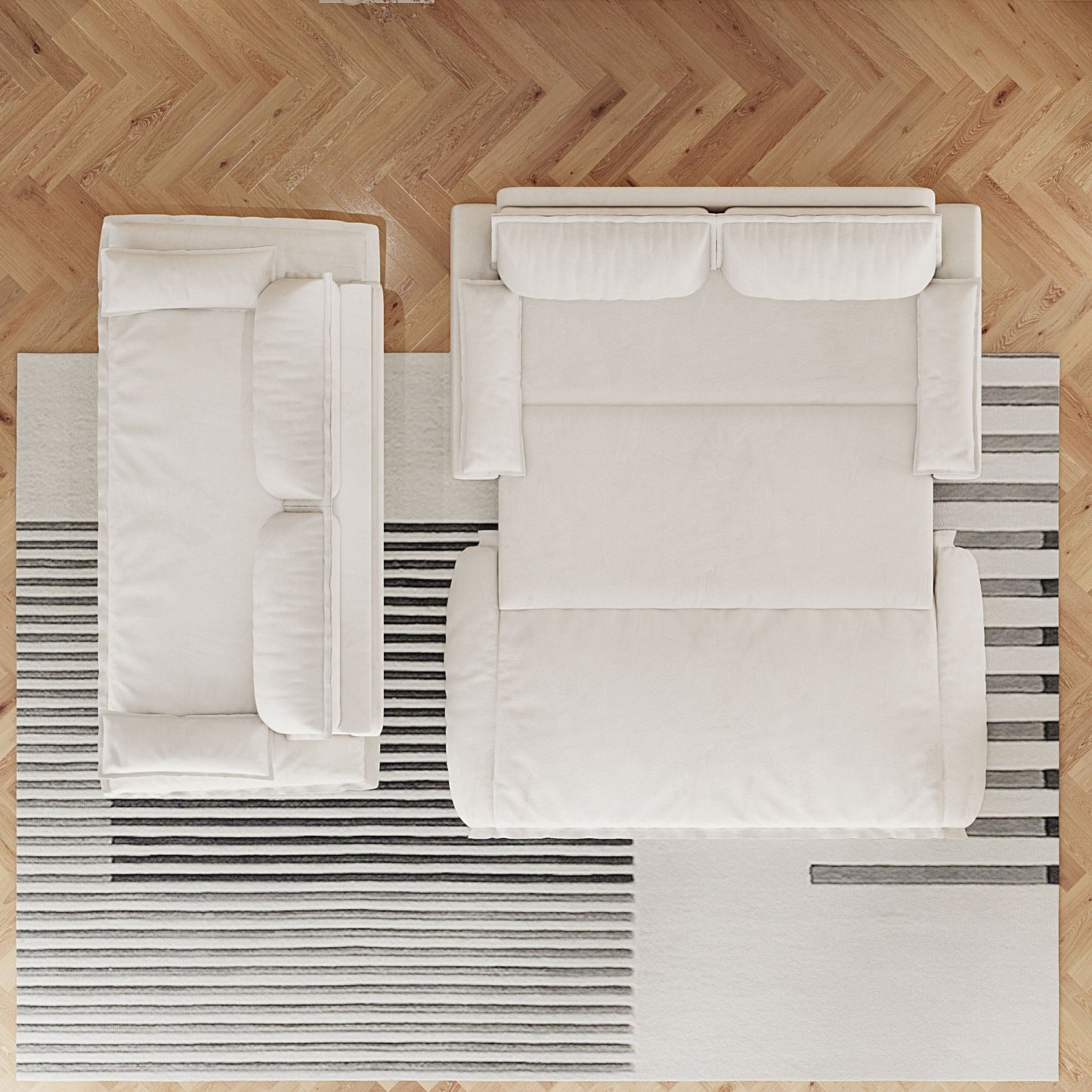 Queen Pull Out Bed, 3 In 1 Convertible Sleeper Sofa