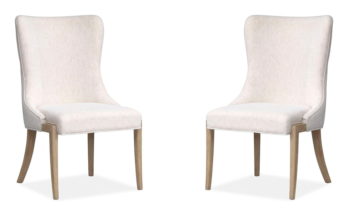 Sunset Cove - Upholstered Host Chair (Set of 2) - Sanibel Brown