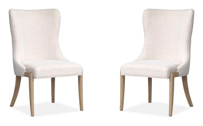 Sunset Cove - Upholstered Host Chair (Set of 2) - Sanibel Brown