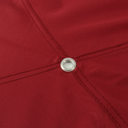 Replacement Canopy Top for Allen Roth Heavy Duty Gazebo 10x12 - Burgundy