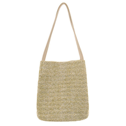 Woven hobo, summer bohemian hobo shoulder purse, magnetic buckle shoulder tote, summer beach straw bag