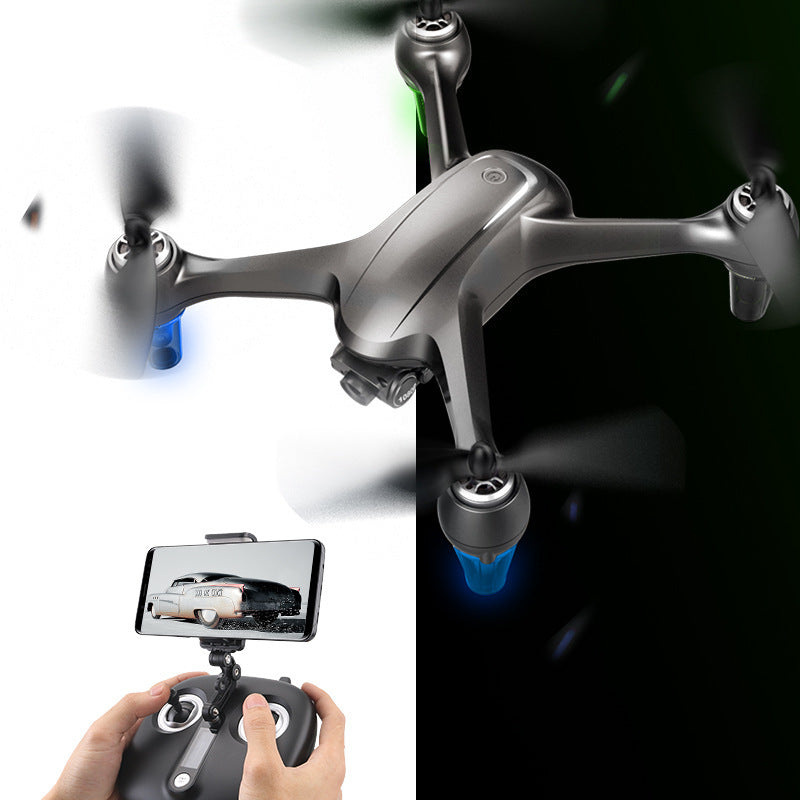iCAT2 GPS Brushless Drone | 1080P HD Camera Quadcopter with GPS Positioning, 2.4G Remote Control & Carrying Backpack – Grey