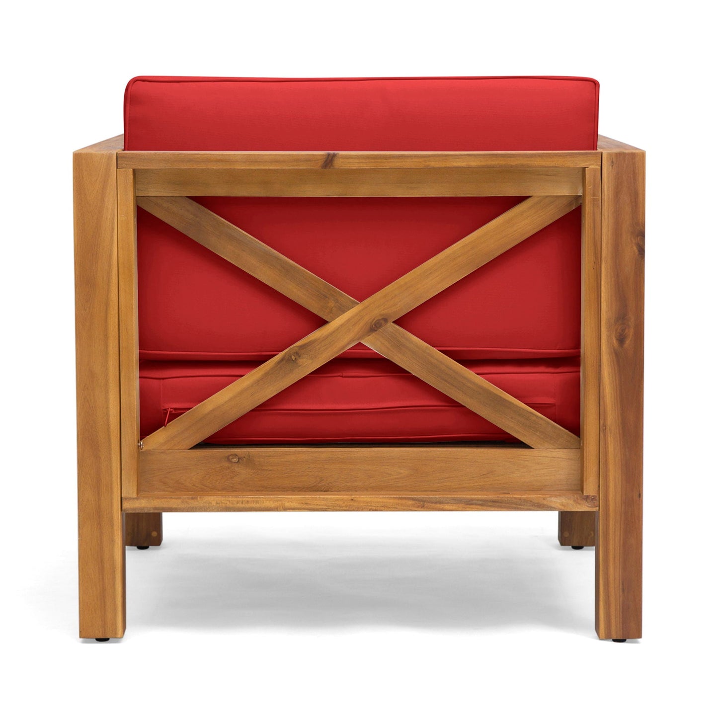 Brava Mid-Century Modern Club Chair with Water Resistant Cushions