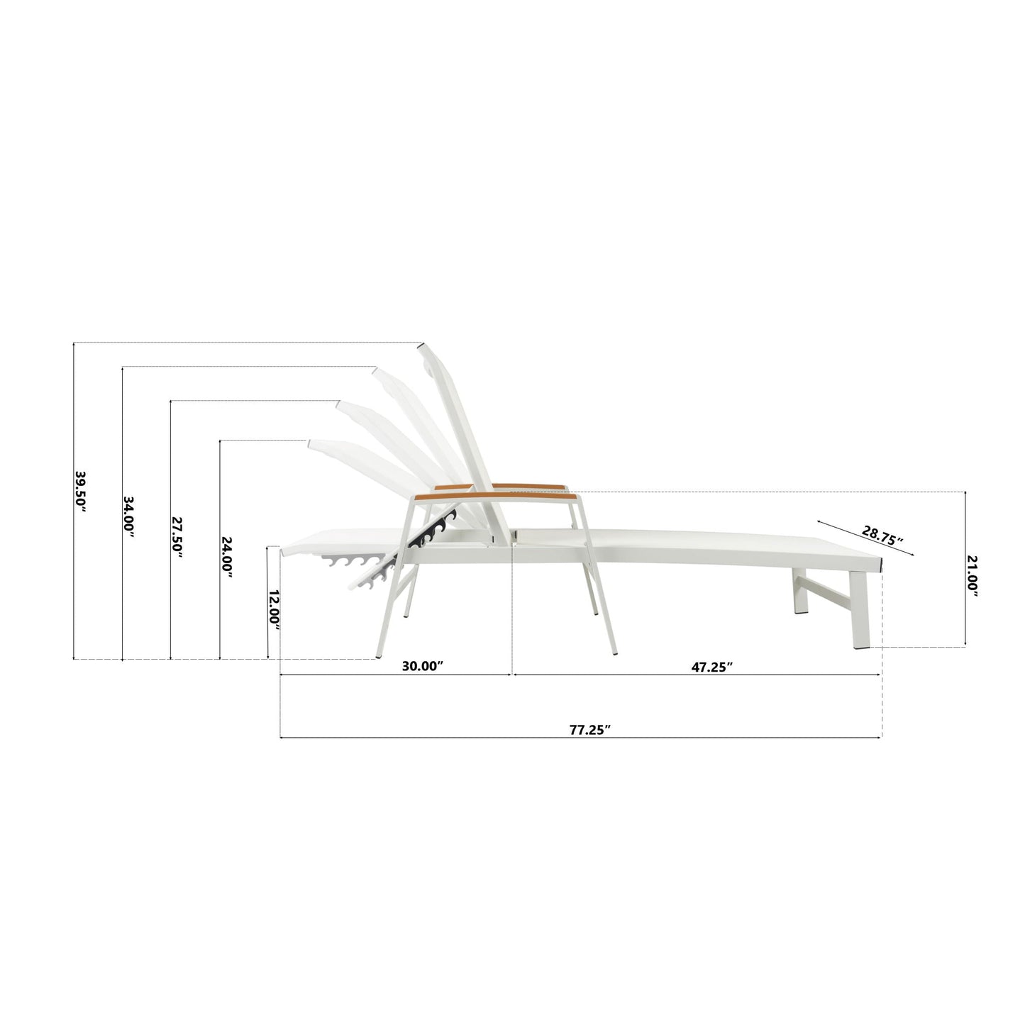Oaxton Chaise Lounge